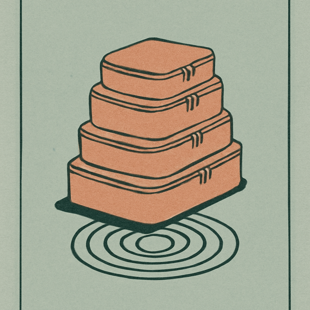 Bagail 6 Set Compression Packing Cubes — editorial illustration